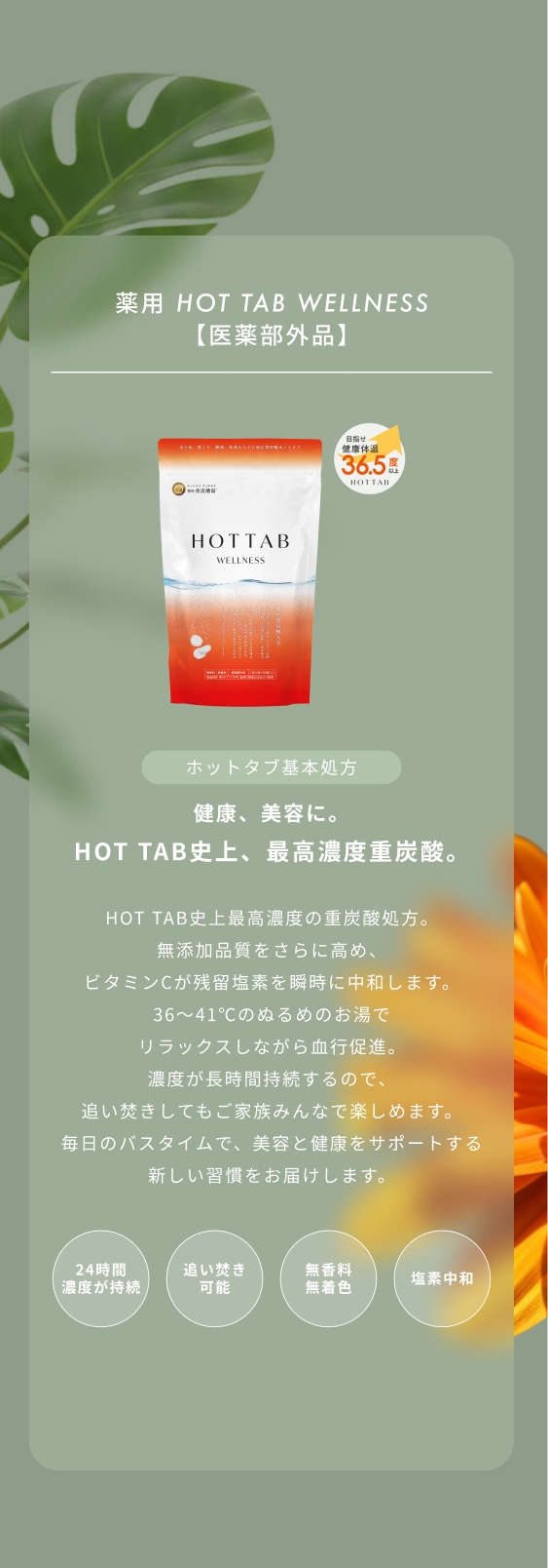 PRODUCTS - HOT TAB製品一覧